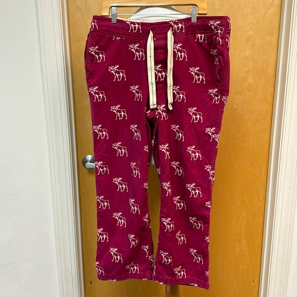 Abercrombie & Fitch Other - VINTAGE Y2K Abercrombie and Fitch Men's PJ Bottoms Moose